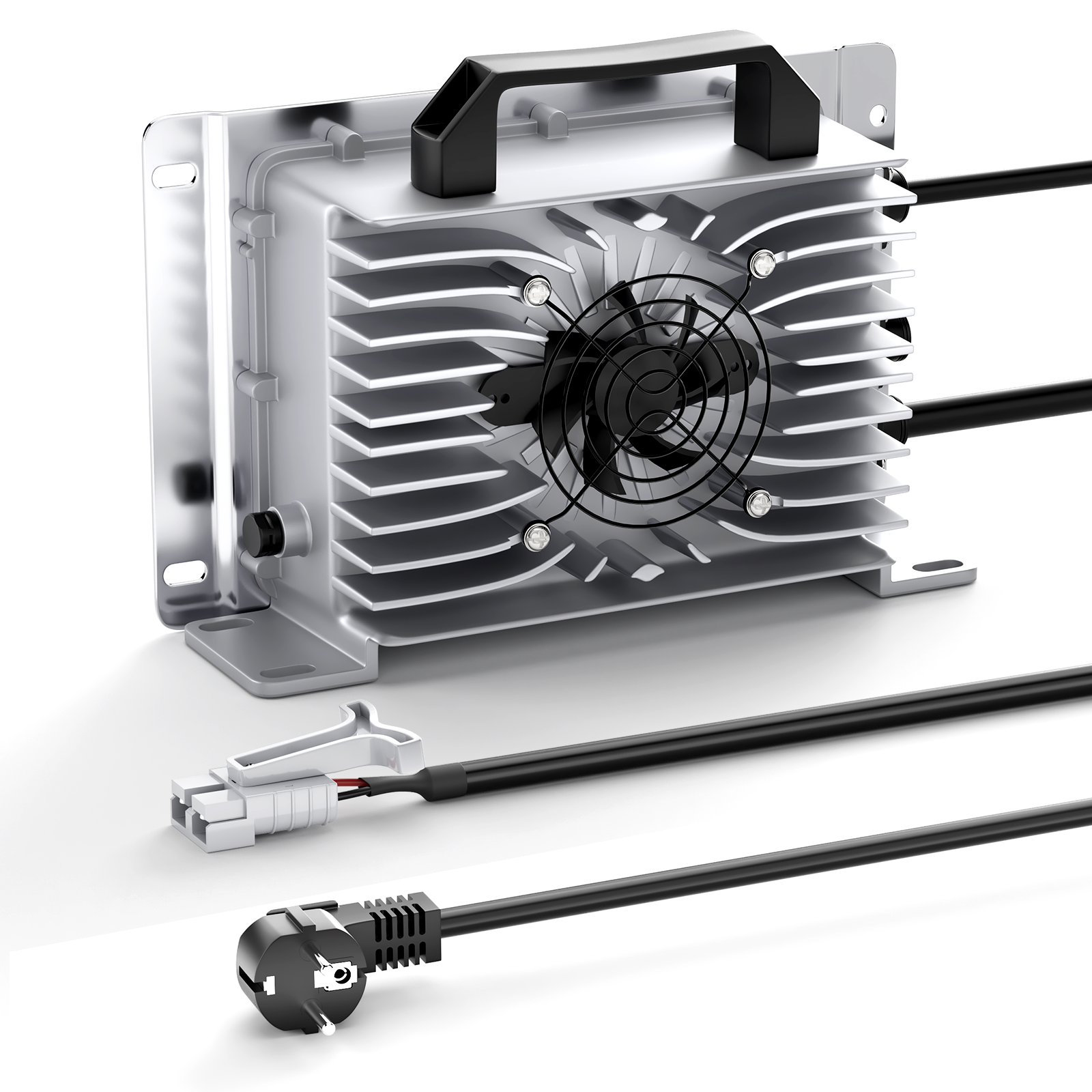 Suraziki 71,4 V 30 A Lithium-Batterieladegerät für 62,9 V 60 V 17S Batterie, IP65 wasserdichtes Ladegerät für Elektrofahrzeuge, E-Bikes und Roller