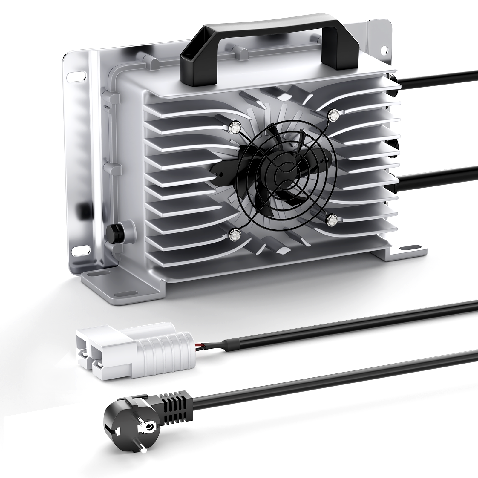 Suraziki 58,8 V 30 A Lithium-Batterieladegerät für 51,8 V 48 V 14S Batterie, IP65 wasserdichtes Ladegerät für Elektrofahrzeuge, E-Bikes und Roller